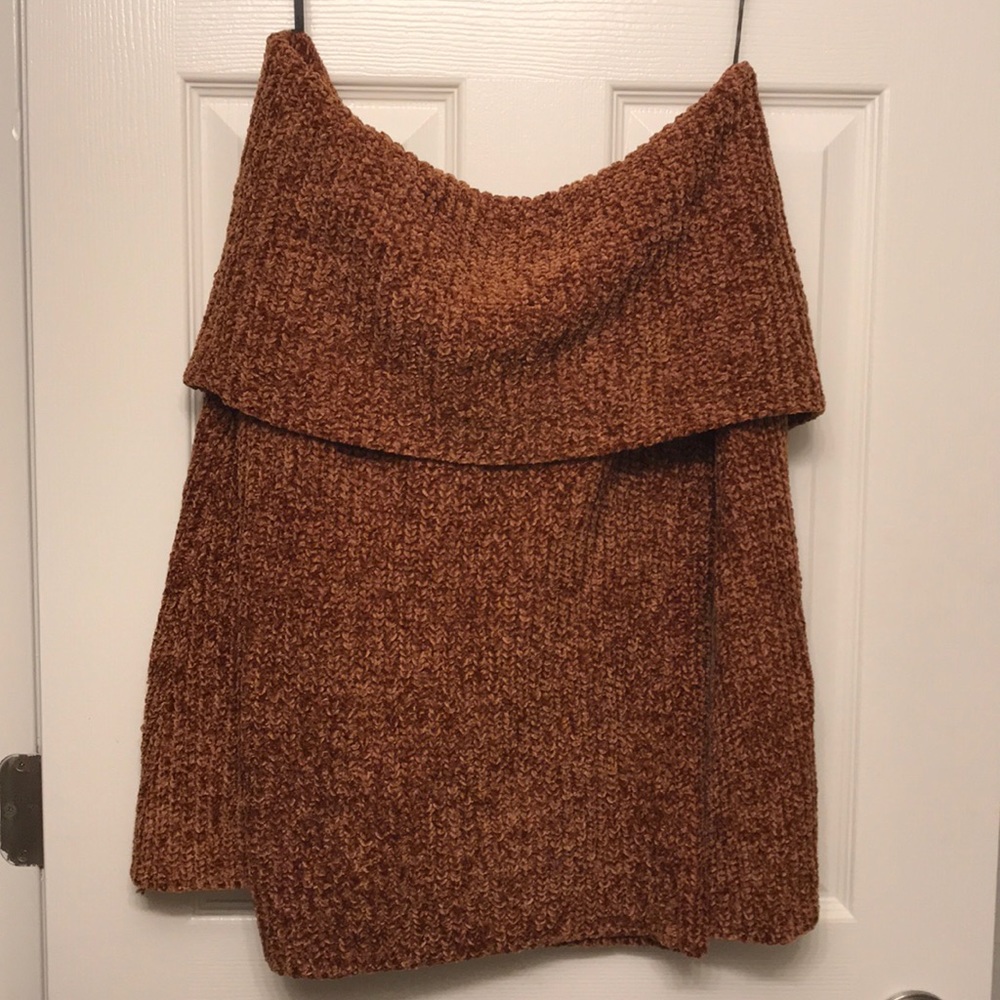 Off the shoulder sweater